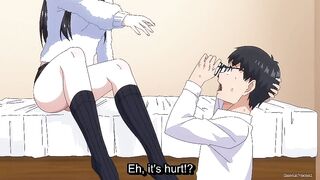 The Gyaru I Hang Out With Let's Me Use Her Pussy 2 - Nerd instantly busts load in hentai schoolgirl - 2 image