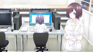 Stepbrother cumming in stepsister! Hentai - 8 image