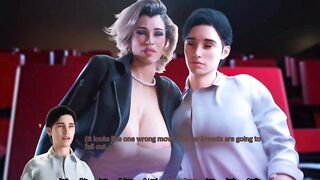Hot romantic sex with my stepmom at movie theatre - 3D Hentai Animated Porn With Sound - APOCALUST - 6 image