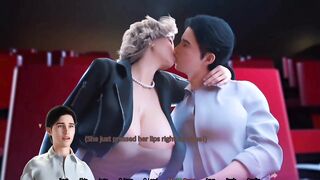 Hot romantic sex with my stepmom at movie theatre - 3D Hentai Animated Porn With Sound - APOCALUST - 9 image