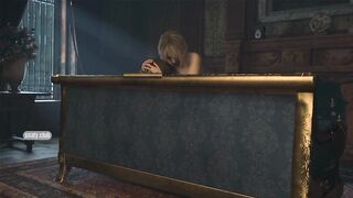 Leon x Ada x Ashley fucking creampie - 5 image