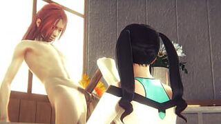 Hentai Uncensored - Yumiko Hardsex in a church - Japanese Asian Manga Anime Game Porn - 1 image