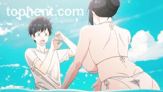 Busty Girl Gets Creampie Like Never Before! Subtitled Hentai - 3 image