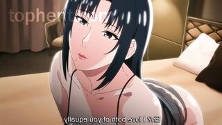 Busty Girl Gets Creampie Like Never Before! Subtitled Hentai - 8 image
