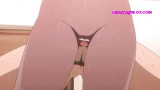 XXX Hentai Teen Couple Having Perv Sex - 9 image