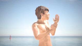 3DGSPOT - Oily Babe Gets Her Pussy Pounded At The Beach! 3D ANIMATION! - 3 image