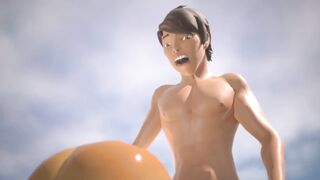 3DGSPOT - Oily Babe Gets Her Pussy Pounded At The Beach! 3D ANIMATION! - 4 image