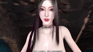 3D Super Cute Chinese Slut Cheating with Big Dick - 7 image