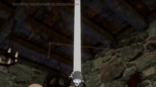 Uruha Rushia Bondage Hentai Mmd 3D Blonde Hair Color Edit Smixix - 7 image