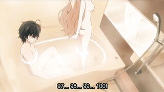 busty young girl asking for cock milk and masturbating with her big tits - 2 image