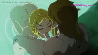 XXX Surprise Visitor - Zelda HENTAI Parody