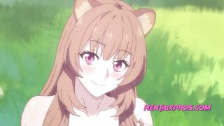 Horny brunette with beautiful tits takes young boy so satisfy her needs | Parody - 4 image