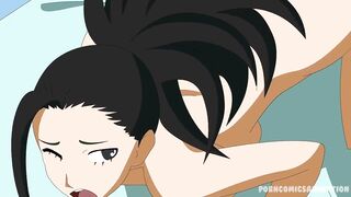 My Hero Academia XXX Porn Parody - (Momo & Deku) Animation (Hard Sex) ( Anime Hentai) - 7 image
