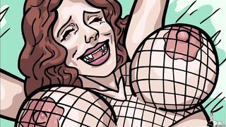 BBC Vampire fuck busty babe on a ship - 10 image