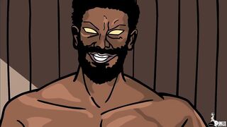 BBC Vampire fuck busty babe on a ship - 3 image