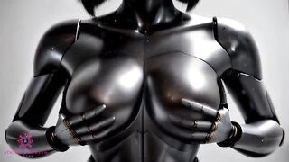 Big Titted Sex Robot Is Ready To Receive Your Cum - [Close-up / POV / AI] - 10 image