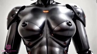 Big Titted Sex Robot Is Ready To Receive Your Cum - [Close-up / POV / AI] - 3 image