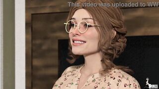 Horny Colledge boy fucks his Uncle's New hot Nerdy wife - 4 image