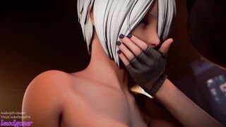 Dead or Alive & Kof Girl 02 3D Hentai Porn Compilation - 3 image