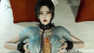 3D Cute Asian Skinny Slut Have Her First Time BDSM Sex - 9 image