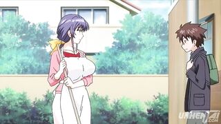 Hentai - The Big Tits of my Step Mom [Uncensored] - 3 image
