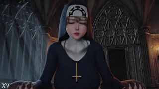 Animation Hentai - Feeding the Nun - 6 image