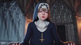 Animation Hentai - Feeding the Nun - 7 image