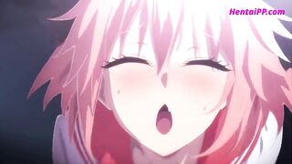 Astolfo Character & Minamoto Futanari Tits Fuck // HENTAI - 3 image