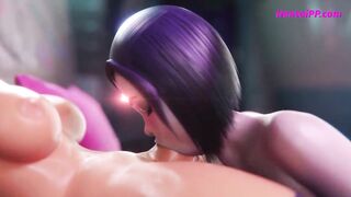 Raven Get Fucked By Starfire ( Futanari ) - HENTAI Uncensored - 8 image