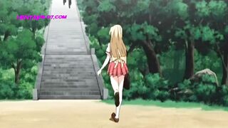 Hentai XXX - Hardcore Rough Sex - Gangbang Time For Petite MILF - 3 image