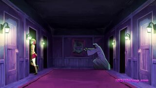 (4K) Mystery Bang - Velma & Daphne Encounter Horny Monster Cocks - ULTRA HD Bukkake Group Sex Parody - 4 image