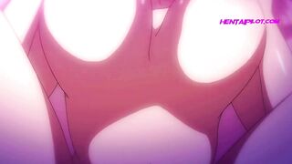 Brunette Milf Squirts In Public While Vibrator Is In Her Pussy - Exclusive Hentai - 2 image