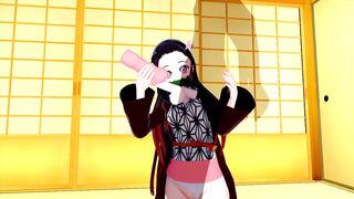 DEMON SLAYER NEZUKO NEW UPLOAD 3D HENTAI - 2 image