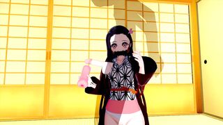 DEMON SLAYER NEZUKO NEW UPLOAD 3D HENTAI - 3 image