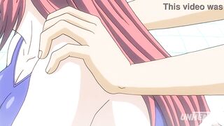 Hentai - Step Sister and Step Brother Almost Caught Fucking in the Pool - 5 image