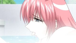 Hentai - Step Sister and Step Brother Almost Caught Fucking in the Pool - 8 image