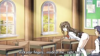 Hentai - Teacher Masturbating Her Young 18yo Student in Class [Subtitled] - 4 image