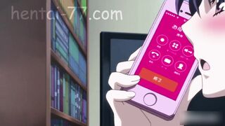 Caught step-aunt masturbating! Hentai - 4 image