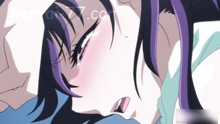 Caught step-aunt masturbating! Hentai - 8 image
