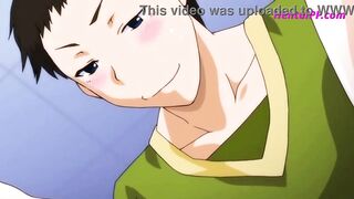 Cute 18yo Brunette Incredible Blowjob At First Date [ HENTAI ] - 6 image