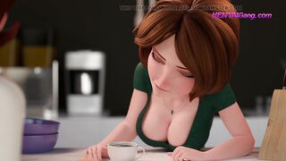 Cass First ANAL - 3D HENTAI - 6 image