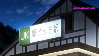 Hot Blonde Mommy Creampied In Public Toilet - Exclusive Hentai - 4 image