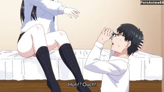 Horny Girl Decided to Fuck His Friend - AnimePorn69 - 2 image