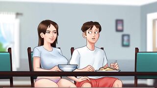 Me with my step sister do every thing "best stepsis "suck, fuck, lick, every thing .summer time saga jenny - 4 image