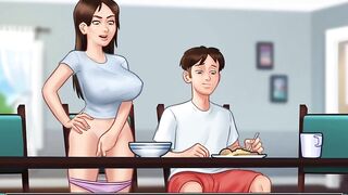 Me with my step sister do every thing "best stepsis "suck, fuck, lick, every thing .summer time saga jenny - 6 image