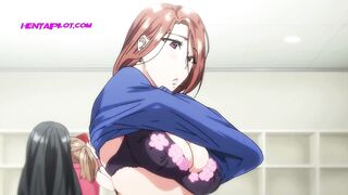 Brunette MILF Vibrator Controlled From Distance In Public By Stranger - Exclusive Hentai - 5 image