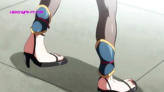 Brunette MILF Vibrator Controlled From Distance In Public By Stranger - Exclusive Hentai - 8 image