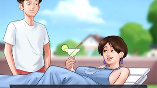 Fucking Step Mom In The Garden - 3 image