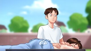 Fucking Step Mom In The Garden - 4 image