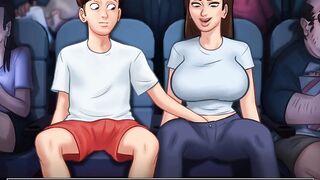 Me with my step sister do every thing "best stepsis "suck, fuck, lick, every thing .summer time saga jenny part 1 - 2 image